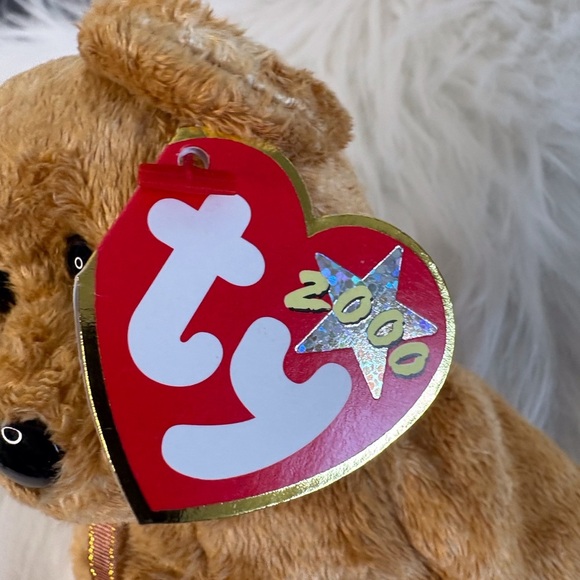Ty Cashew Beanie Baby 2000 - Picture 3 of 7